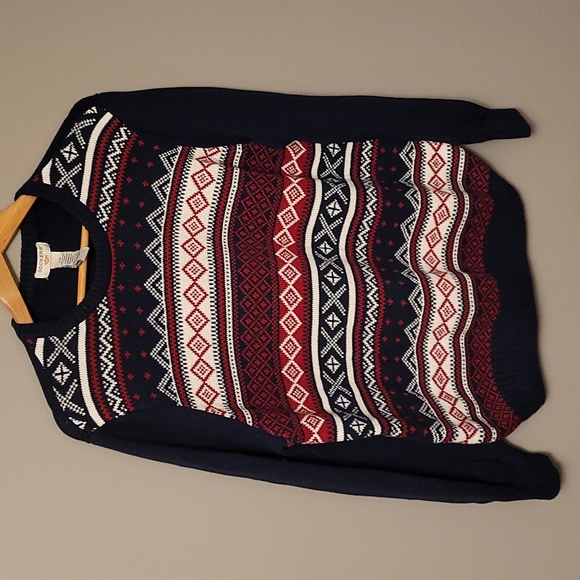 Men's Dockers patterned crew neck sweater size Large - Picture 2 of 6
